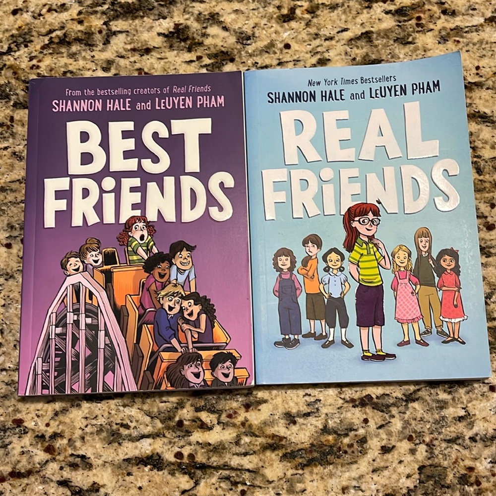GUC Graphic Novel Lot (2) Real Friends/Beat Friends